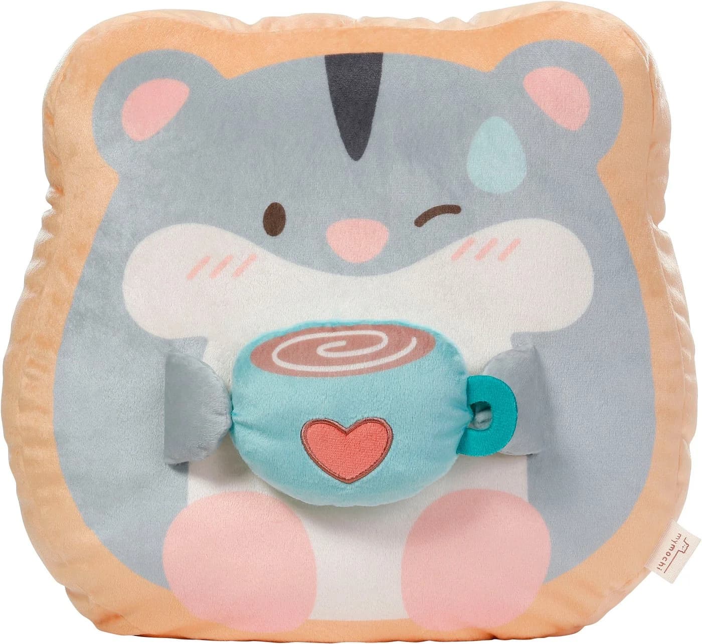 Nici Kuscheltier mymochi Hamster Shai Grau 35x33x12 cm - Bild 2