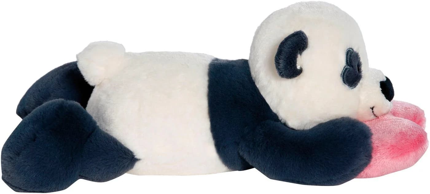 NICI Kuscheltier Love Panda 20 cm Schwarz-Weiß mit Herz - Bild 3