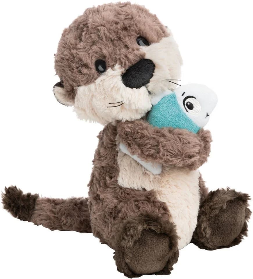 Nici Kuscheltier Otter Oda mit Fisch 25 cm - Bild 2