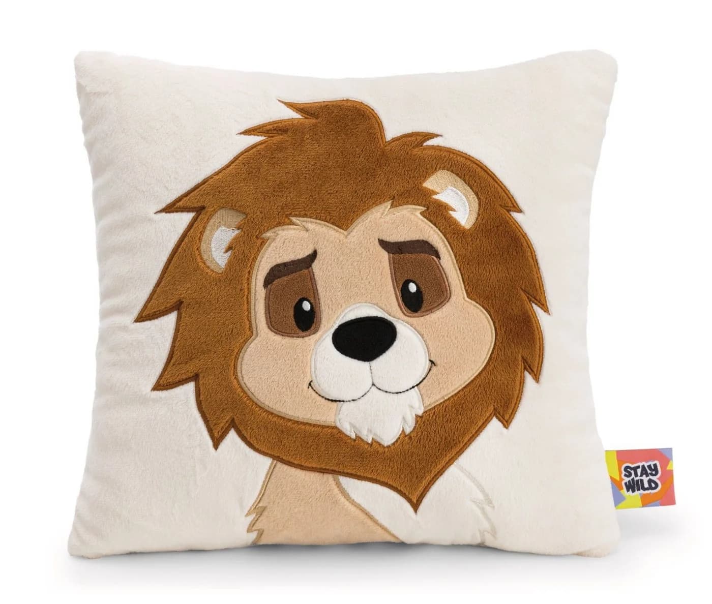 NICI Plüschkissen Löwe King Kimari 30x30 cm quadratisch
