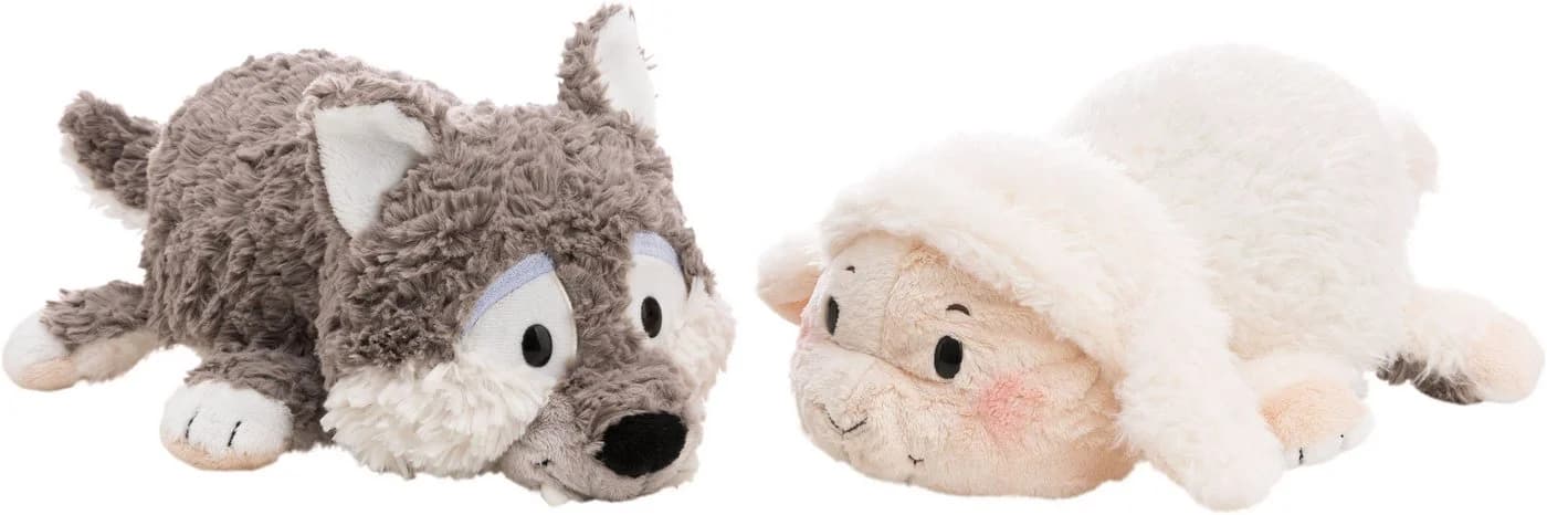 Nici Kuscheltier Twistimals Schaf & Wolf 25 cm Wendefunktion - Bild 3