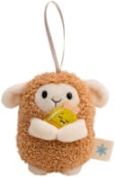 Nici Kuscheltier mymochi Wools Schaf 8cm braun mit Rentierkostüm & Glocke Bild 5