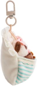 Nici Kuscheltier mymochi Panda Kono 7cm Set mit Bettchen & Breischale Bild 1