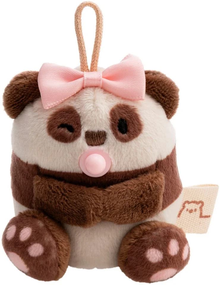 Nici Kuscheltier mymochi Panda Kono 7cm Set mit Bettchen & Breischale - Bild 4