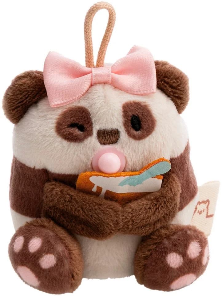 Nici Kuscheltier mymochi Panda Kono 7cm Set mit Bettchen & Breischale - Bild 5