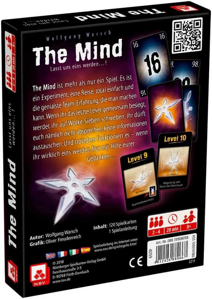 Cartamundi Spiel The Mind - Familienspiel Made in Germany - Bild 5
