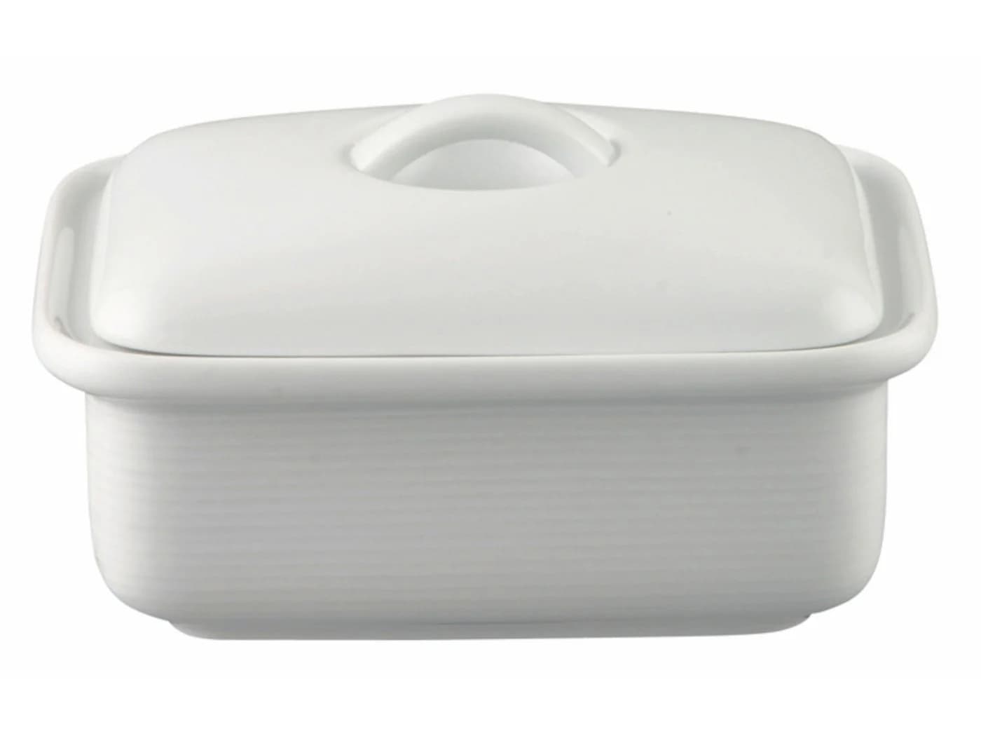 Thomas Porzellan Butterdose Trend weiss 250 g