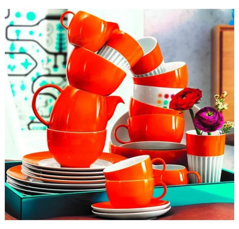 Thomas Suppenteller 23 cm Sunny Day Orange Porzellan