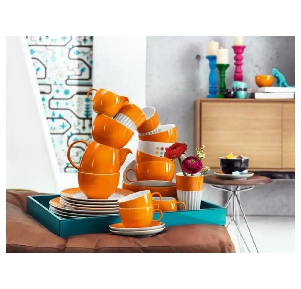 Thomas Kaffeetasse Sunny Day Orange 200ml Hartporzellan