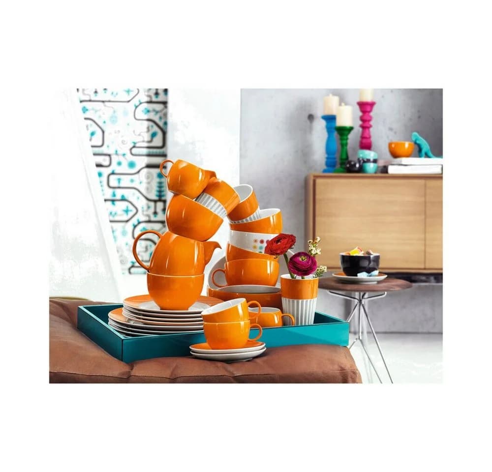 Thomas Kaffeetasse Sunny Day Orange 200ml Hartporzellan - Bild 3