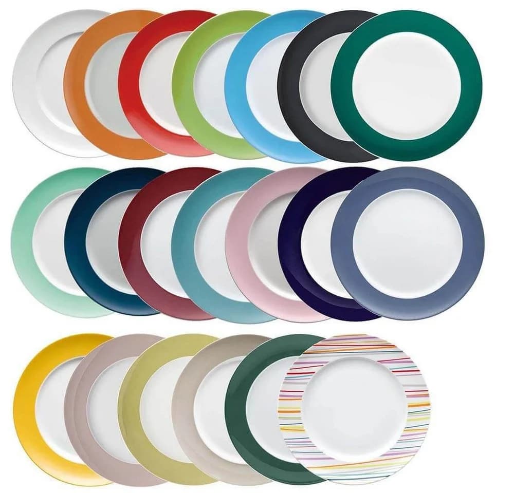 Thomas Porzellan Frühstücksteller Sunny Day Bunt 22cm