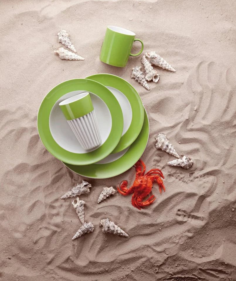 Thomas Porzellan Becher Sunny Day Apfelgrün 0,3 l mit Henkel