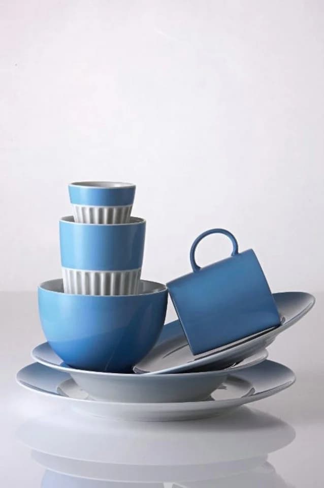 Thomas Speiseteller Sunny Day Waterblue Blau Porzellan Ø27cm