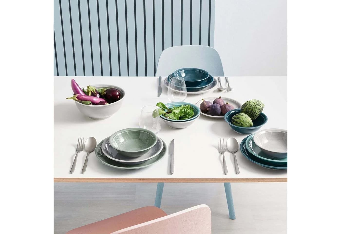 Speiseteller Thomas TREND NIGHT BLUE Porzellan Blau