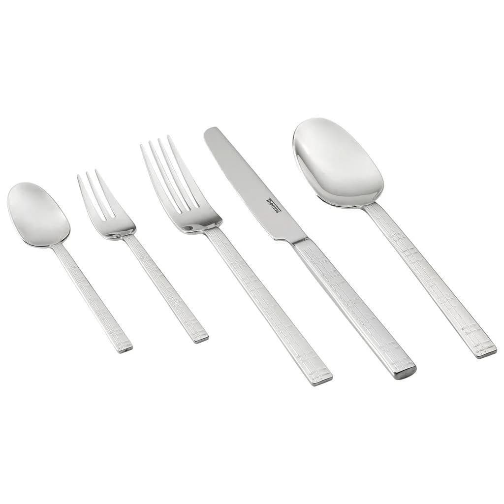 Thomas Besteckset Fun - Karo Edelstahl Silber 30-teilig