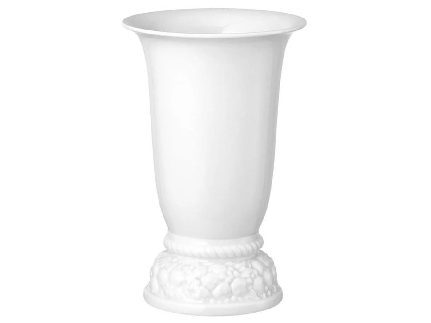 Weiße Porzellanvase im Dekorativen Stil - Bild 2