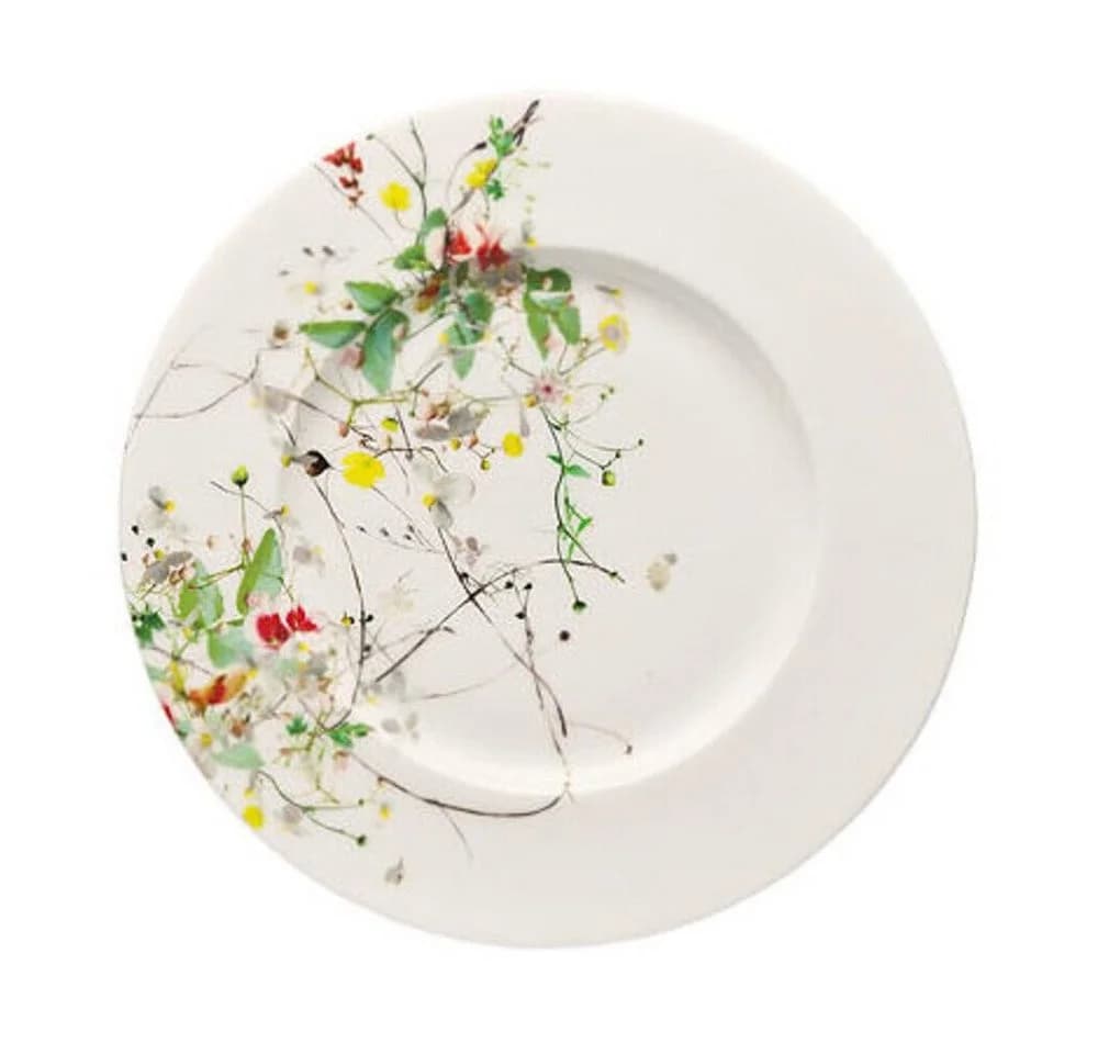 Rosenthal Frühstücksteller Brillance Fleurs Sauvages 19 cm Bone China - Bild 2