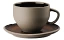 Rosenthal Tasse Junto Bronze Kombitasse mit Untertasse Steinzeug Bild 2
