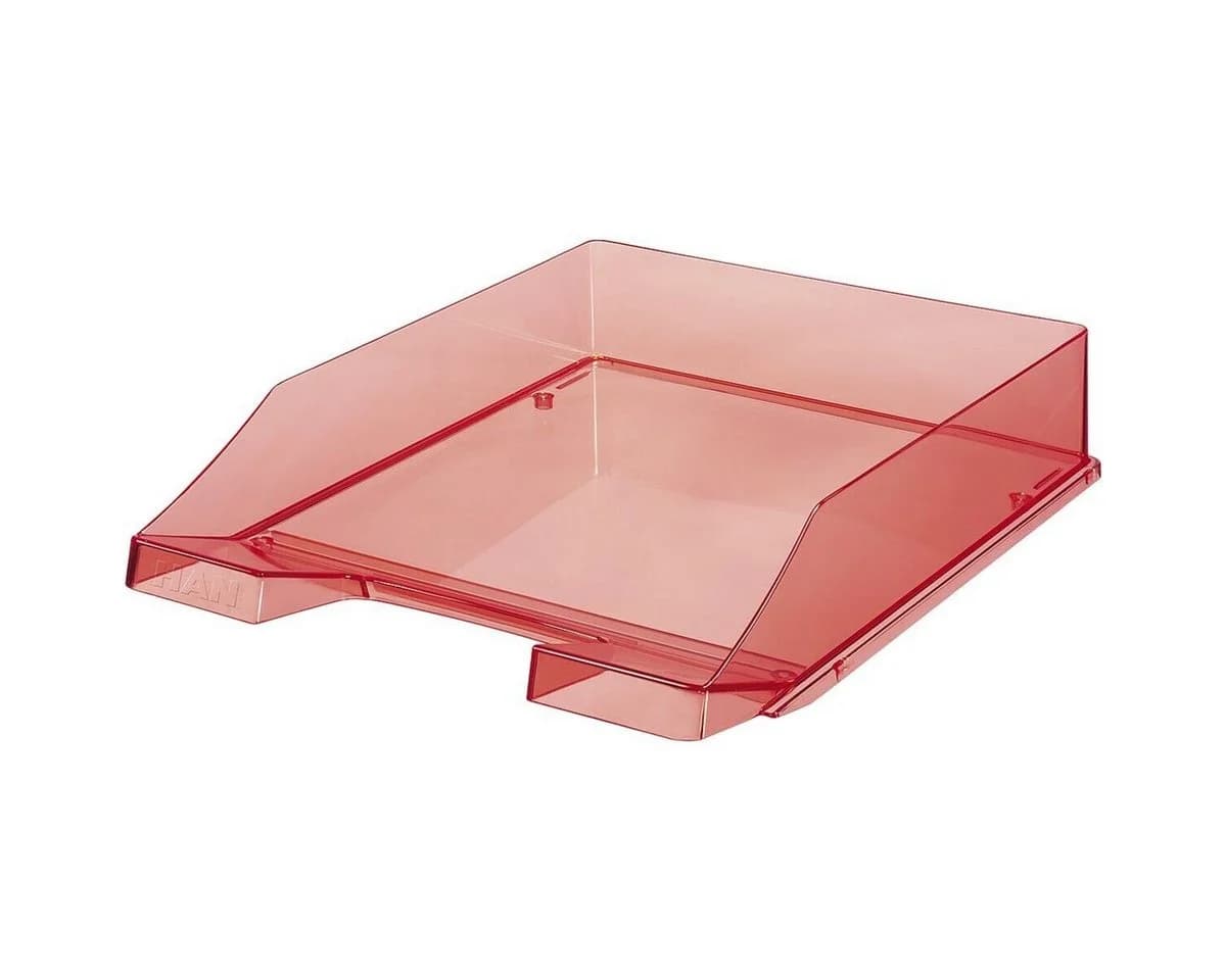 HAN Briefablage 1026 Rot Transparent mit Beschriftungsfläche - Bild 2
