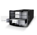 HAN Schubladenbox 4-fach Schwarz Transparent A4 Bild 1