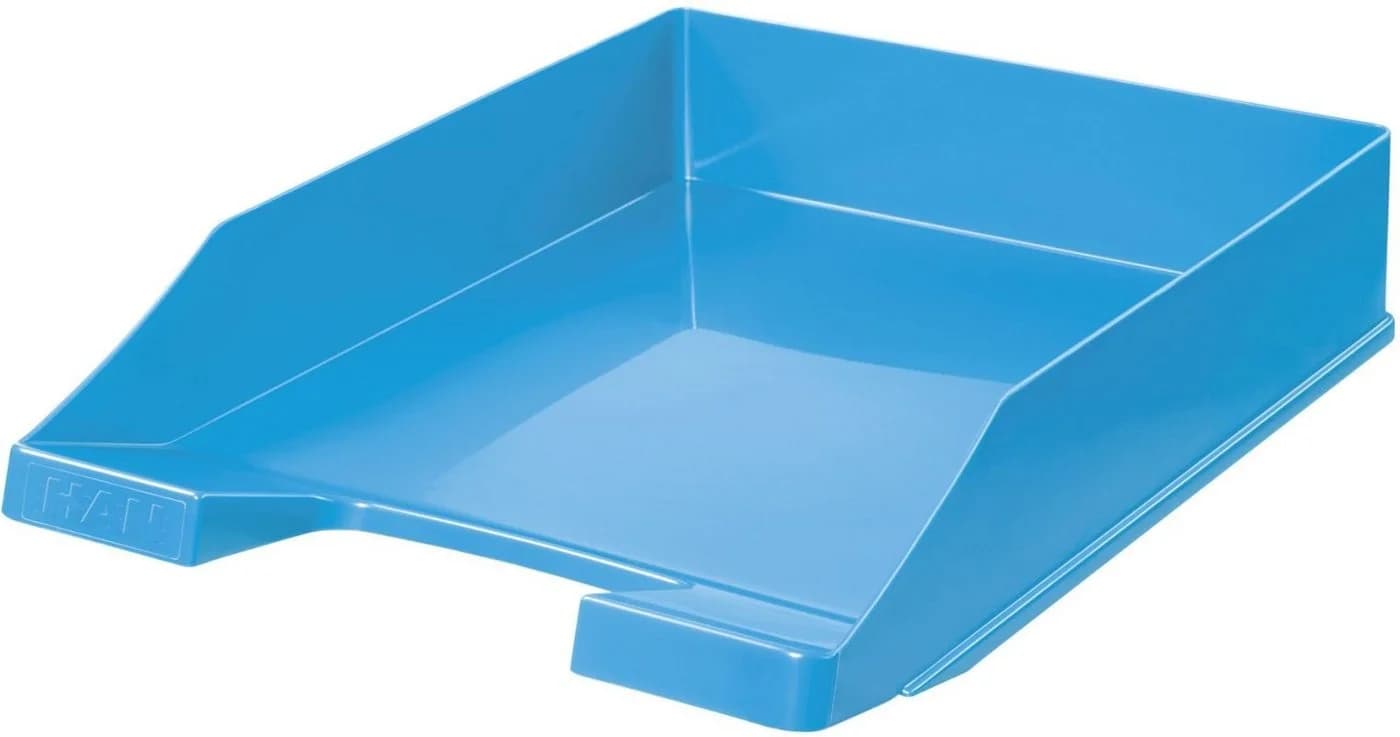 HAN-Bürogeräte Briefablage Klassik A4/C4 stapelbar hellblau - Bild 2