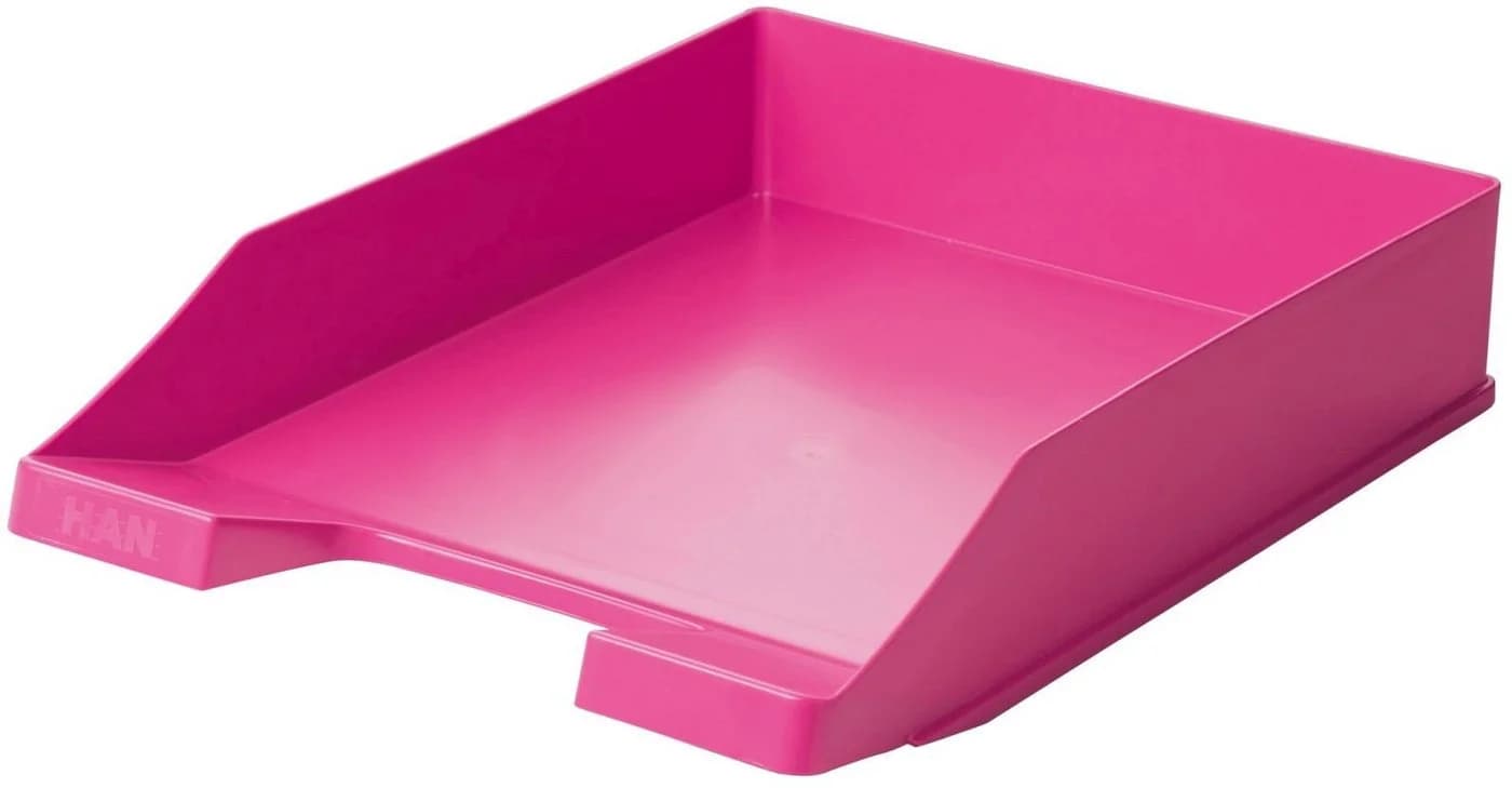 HAN-Bürogeräte Briefablage Klassik A4/C4 stapelbar pink - Bild 2