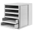 HAN Schubladenbox SCHRANK-SET 5 Schubladen lichtgrau Bild 1