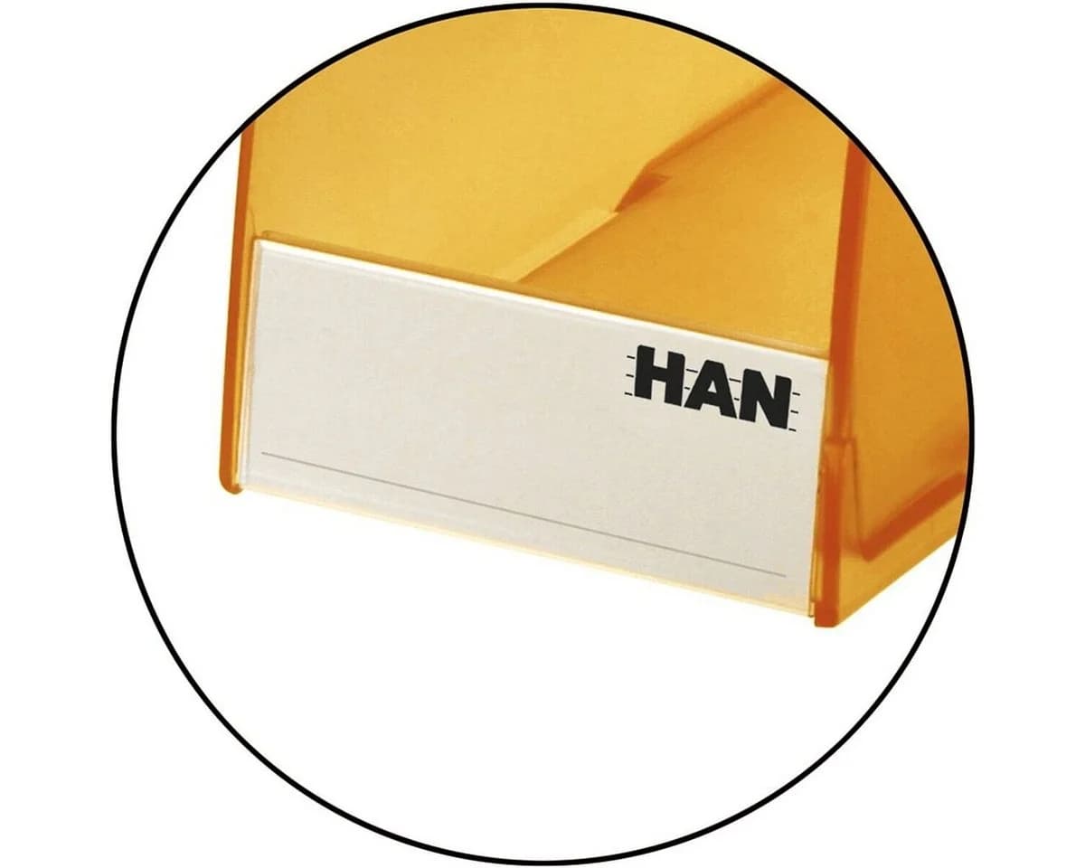 HAN Stehsammler Twin Orange DIN A4 Polystyrol - Bild 4