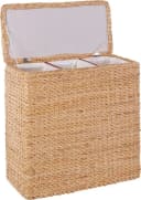 Wäschesortierer LOCKER, beige (natur), Binsengeflecht, Wäschesammler, geflochtene Binse, Höhe 64 cm Bild 3