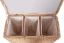 Wäschesortierer LOCKER, beige (natur), Binsengeflecht, Wäschesammler, geflochtene Binse, Höhe 64 cm Bild 4
