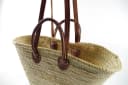 LOCKER Aufbewahrungskorb Strandtasche Boho Palmblatt Beige Bild 3