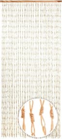 LOCKER Türvorhang CIRCLES Beige Papier Insektenschutz Bild 1