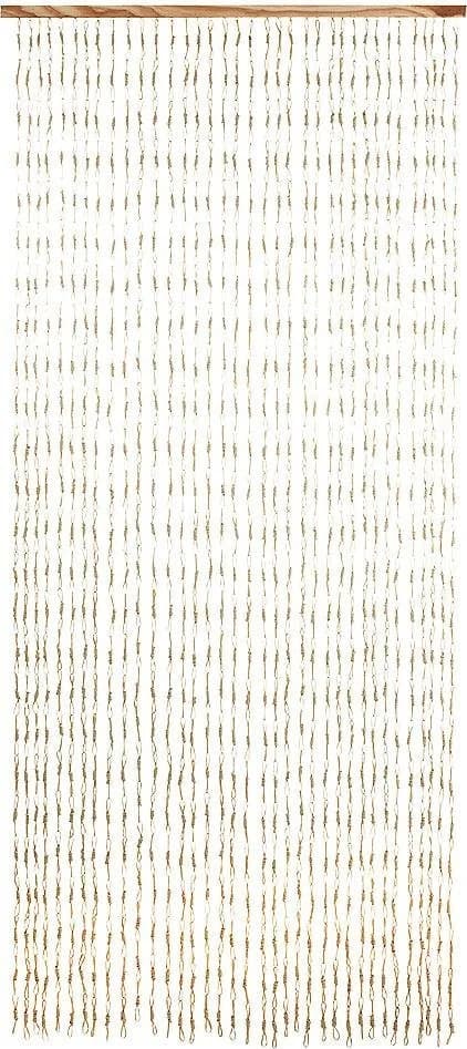 LOCKER Türvorhang CIRCLES Beige Papier Insektenschutz - Bild 2