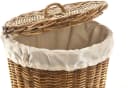 Locker Wäschesammler Kubus Braun-Beige 50 Liter Bild 1