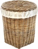Locker Wäschesammler Kubus Braun-Beige 50 Liter Bild 2