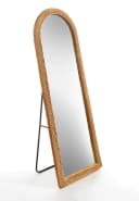 Locker Standspiegel LIAM braun Weidegeflecht Bild 1