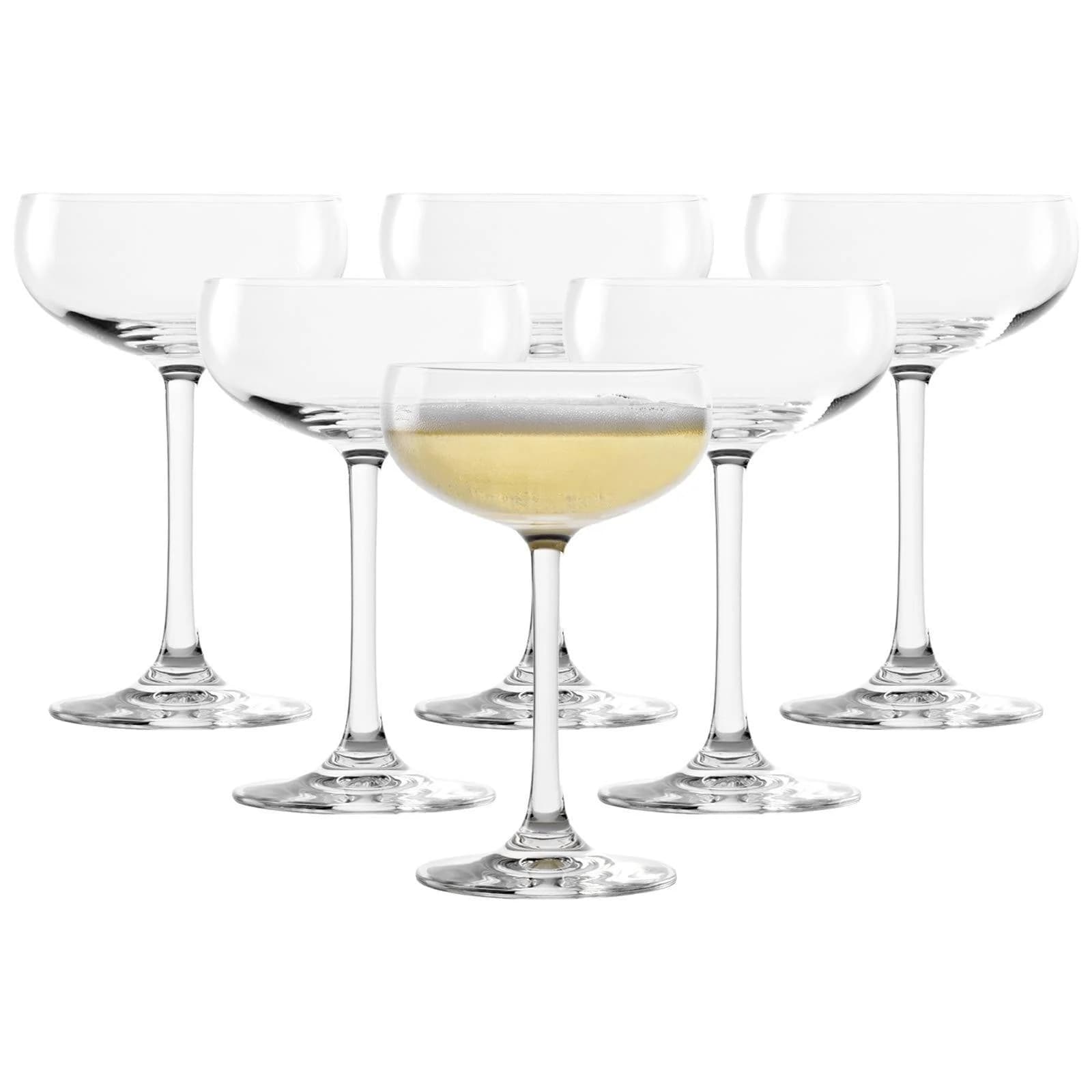 Stölzle Lausitz Sektschalen Jive 230 ml 6er Set Kristallglas - Bild 2