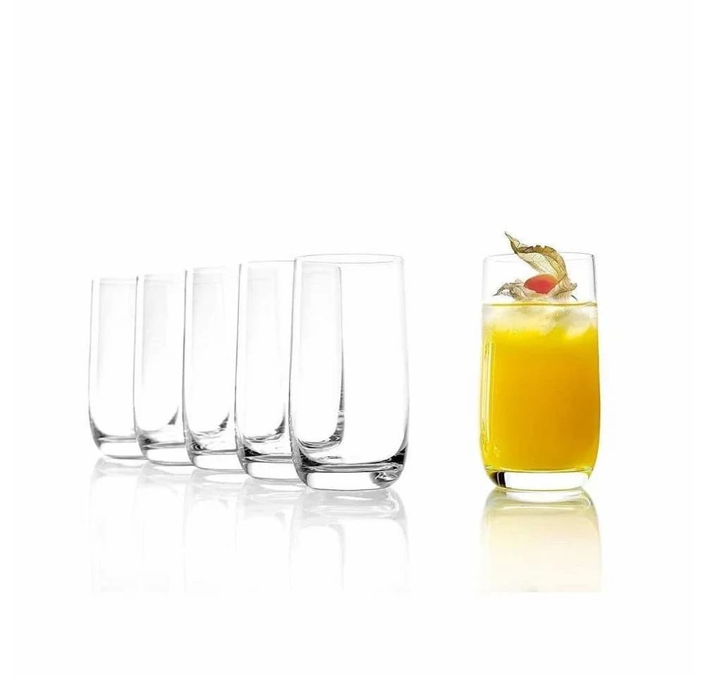 Stölzle Lausitz Weinland Saftglas 6er Set Transparent Kristallglas
