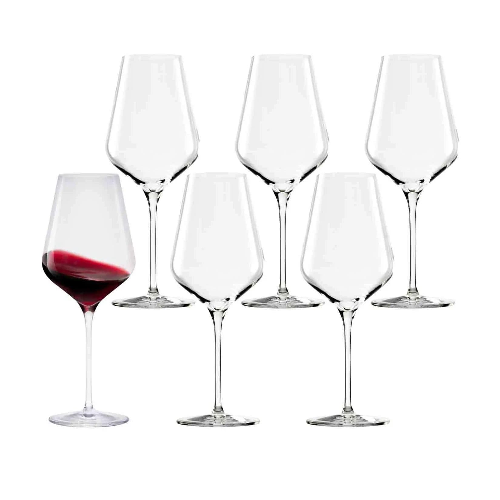Stölzle Lausitz Rotweinglas Quatrophil 570 ml 6er Set