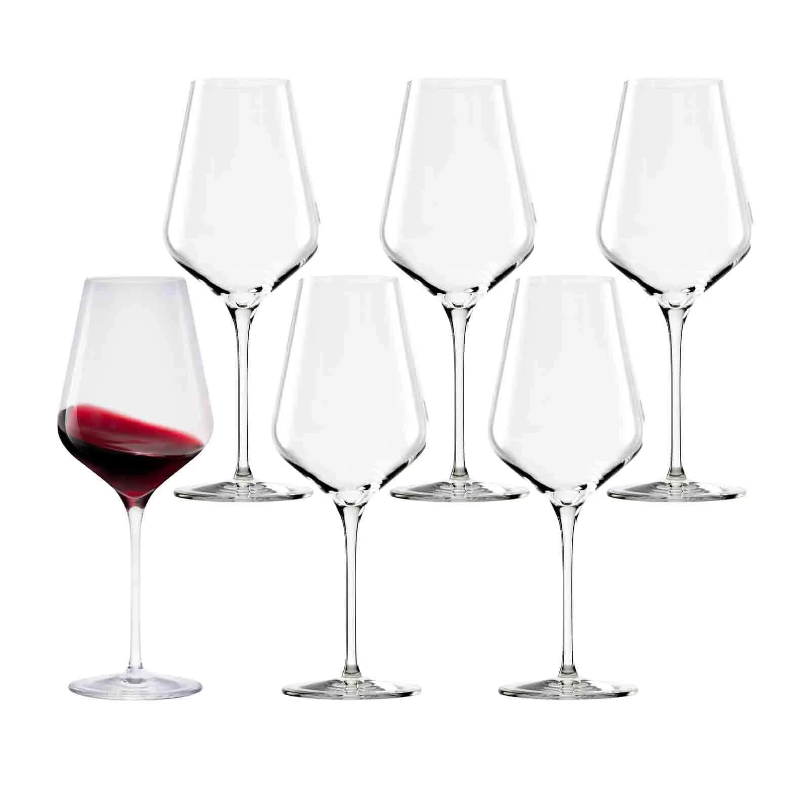 Stölzle Lausitz Rotweinglas Quatrophil 570 ml 6er Set - Bild 2