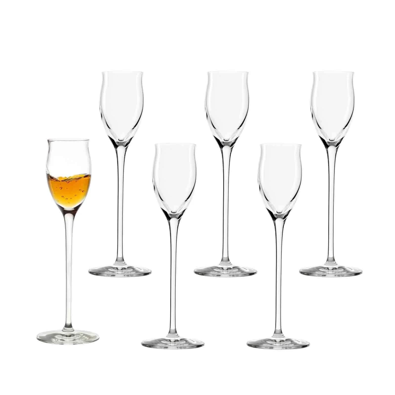 Stölzle Lausitz Edelbrandgläser Quatrophil 65 ml 6er Set Transparent - Bild 2