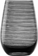Stölzle Trinkbecher TWISTER 6-tlg. Grau Gerillte Optik Glas Bild 2