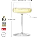 Stölzle Lausitz Power Champagnerschale 6er Set Kristallglas Bild 4