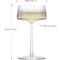Stölzle Lausitz New York Bar Soho Champagnerschale 6er Set Kristallglas Bild 3
