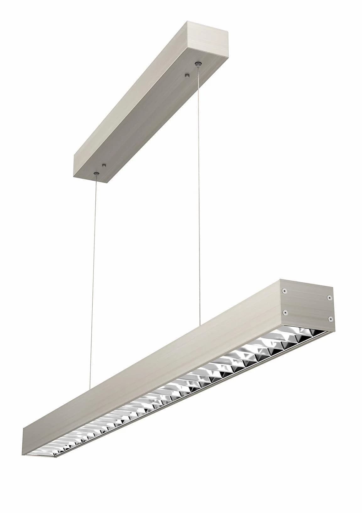 EVOTEC LED Pendelleuchte "OFFICE ONE" Grau Arbeitsplatzleuchte