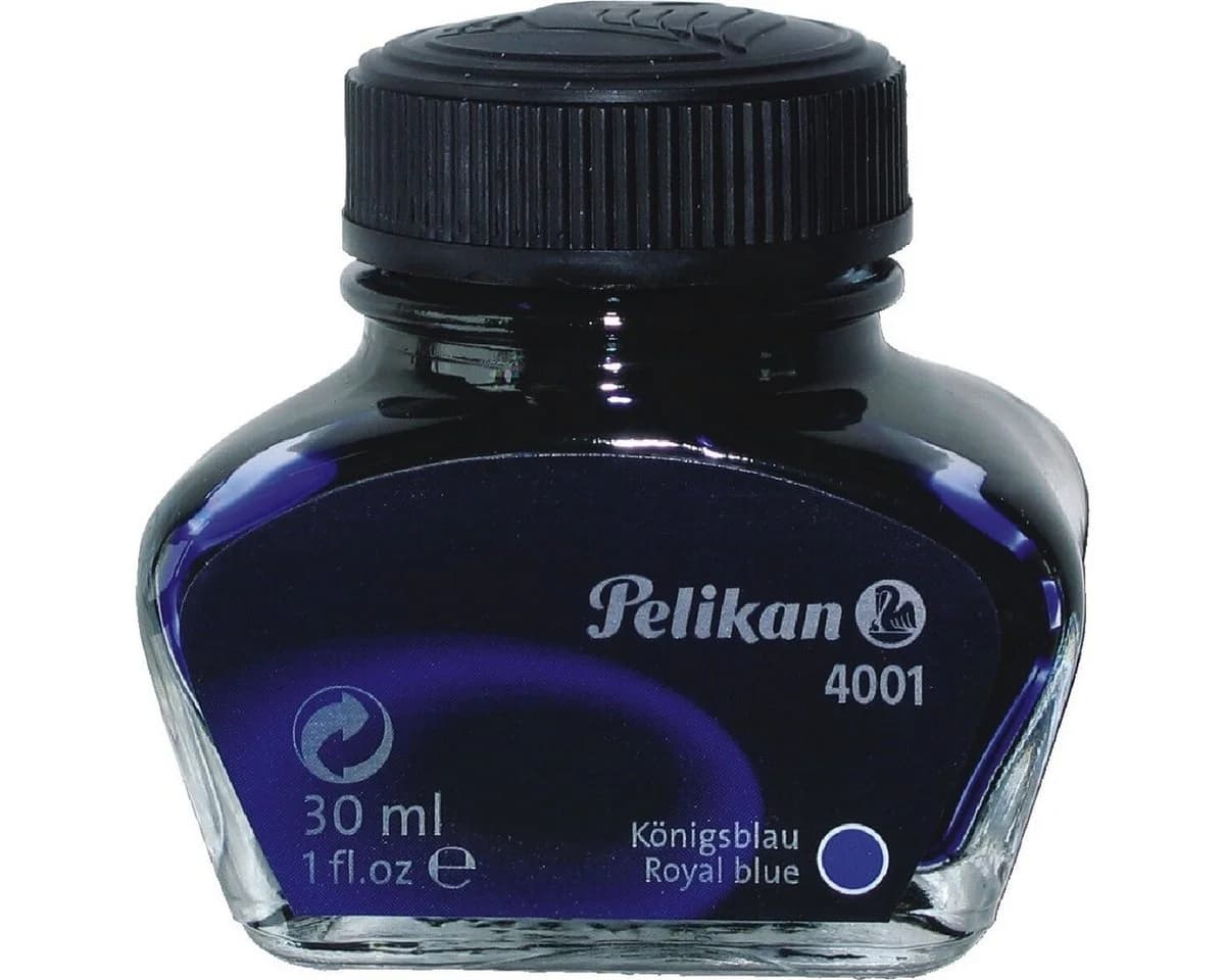 Pelikan Tinte 4001 Königsblau 30ml für Füllhalter