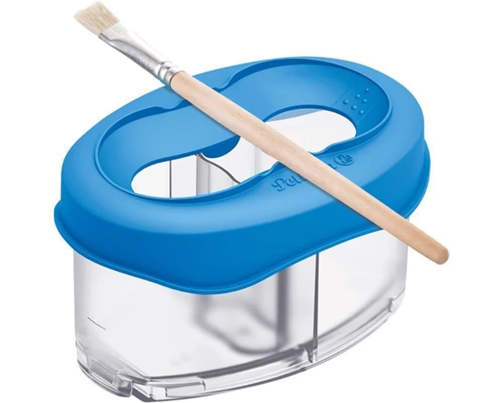 Pelikan Wasserbox Space+ Blau mit Auslaufschutz