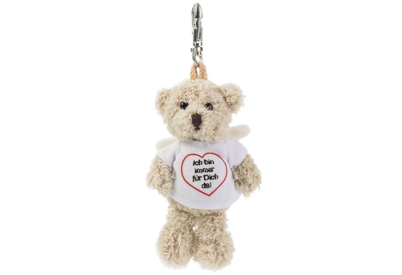 Schaffer Collection Plüschanhänger Engelbär Teddybär mit Karabiner