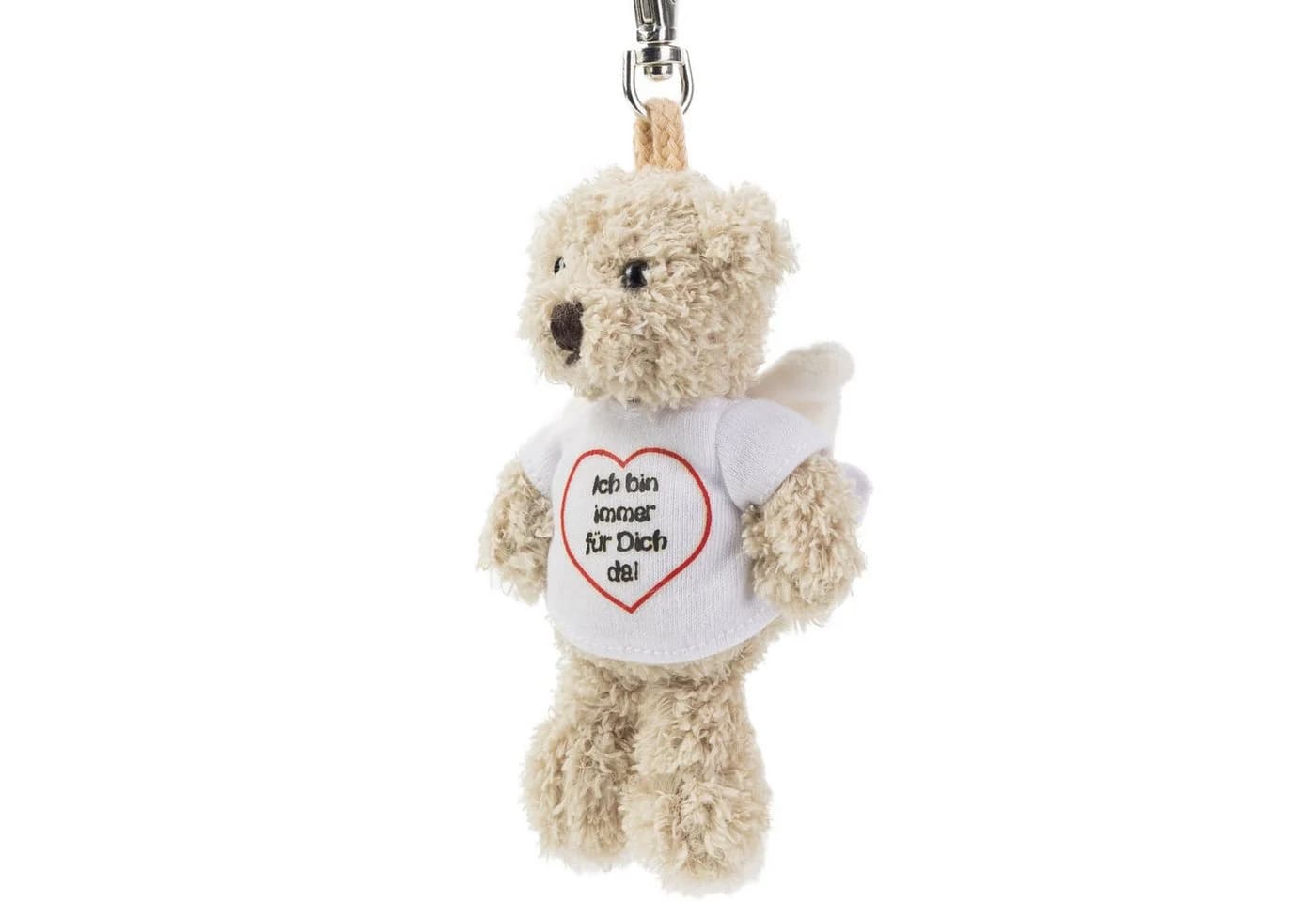 Schaffer Collection Plüschanhänger Engelbär Teddybär mit Karabiner - Bild 2