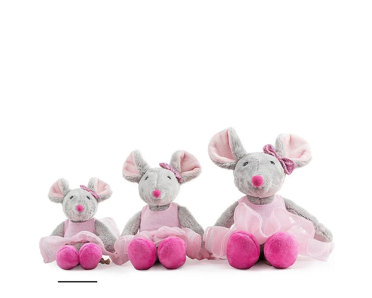 Schaffer Collection Ballett-Maus Kuscheltier Beige - Bild 5